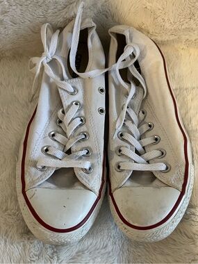 Converse All Star Low-Top Sneakers in Brown and White